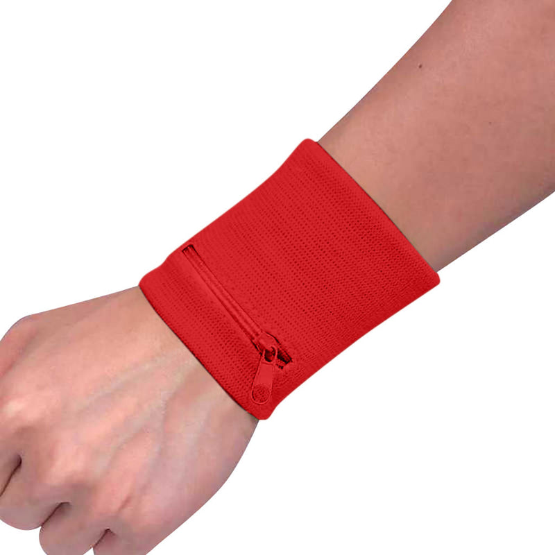 Flat Wristband Adult Zipper Wristband