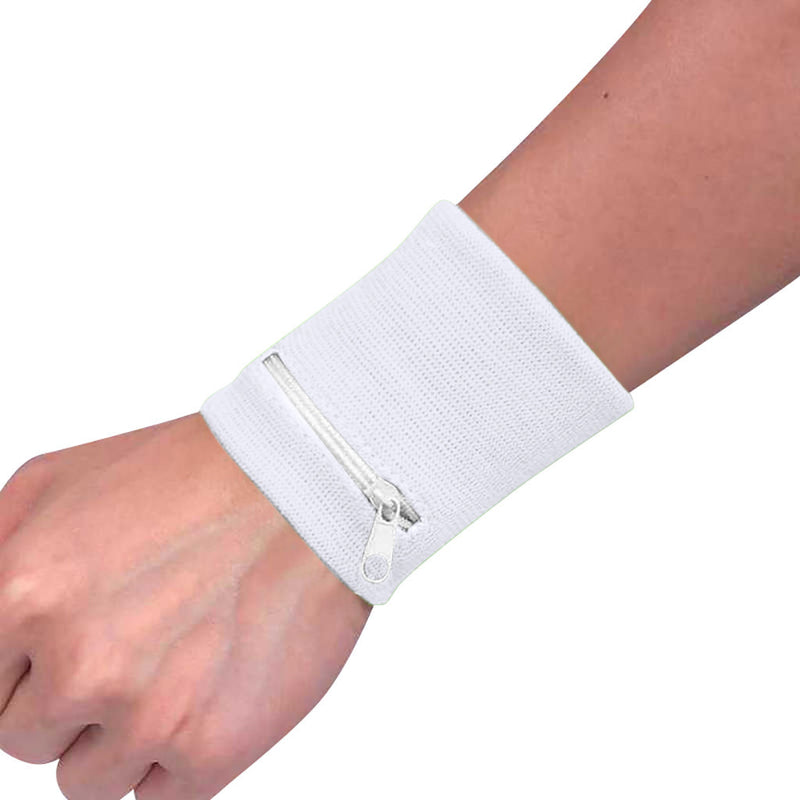 Flat Wristband Adult Zipper Wristband