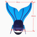 Unisex Adjustable Swim Fin Foot Flipper Swimming Training Accessory Swimming Foot Flipper Diving Feet Tail