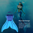 Unisex Adjustable Swim Fin Foot Flipper Swimming Training Accessory Swimming Foot Flipper Diving Feet Tail