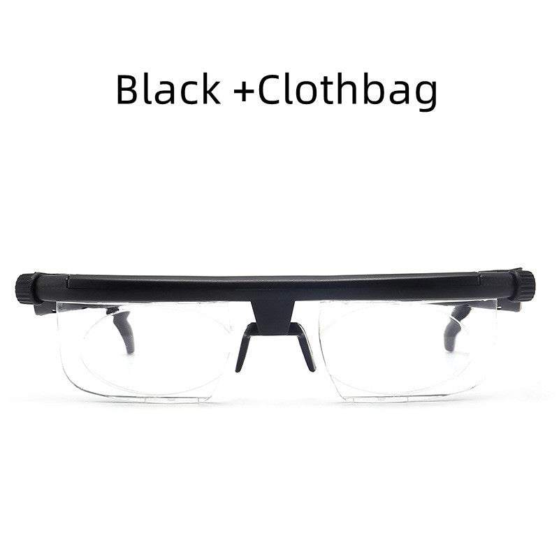 Adjustable Strength Lens Reading Myopia Glasses Eyewear Variable Focus Vision