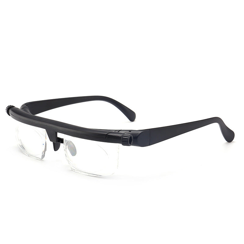 Adjustable Strength Lens Reading Myopia Glasses Eyewear Variable Focus Vision