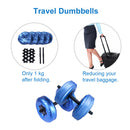 Water filled dumbbells