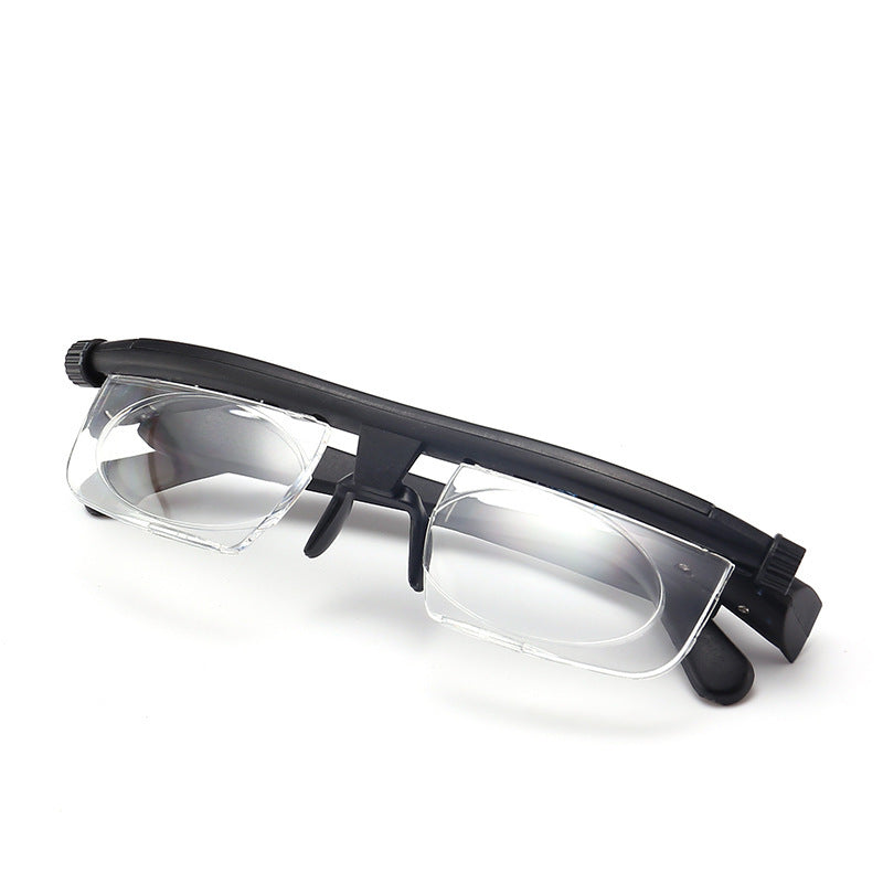 Adjustable Strength Lens Reading Myopia Glasses Eyewear Variable Focus Vision