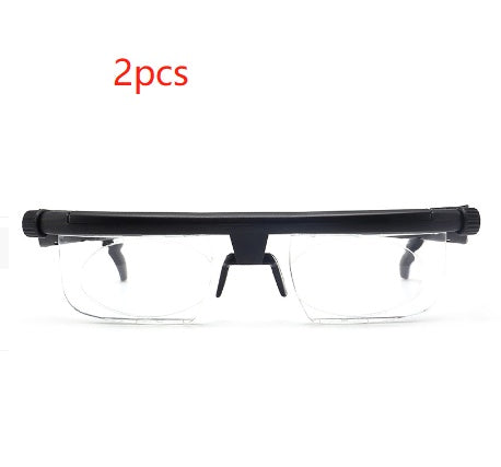 Adjustable Strength Lens Reading Myopia Glasses Eyewear Variable Focus Vision