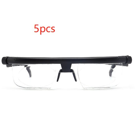 Adjustable Strength Lens Reading Myopia Glasses Eyewear Variable Focus Vision