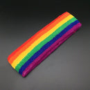 Rainbow Wristband Sweat-absorbent Sports Towel Wristband Headband