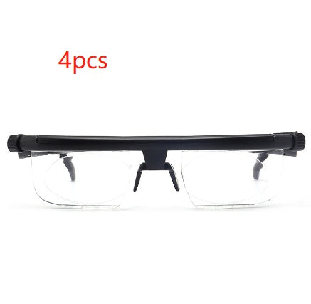 Adjustable Strength Lens Reading Myopia Glasses Eyewear Variable Focus Vision