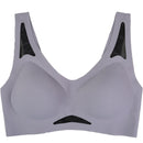 Women's Fashion Hollowed-out Mesh Seamless Sport Push Up Bra